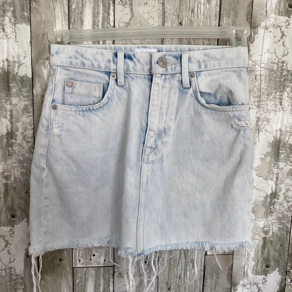 Hudson the viper denim mini skirt 24